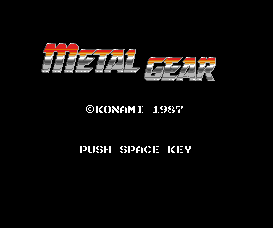 WALKTHROUGH: Metal Gear (MSX)